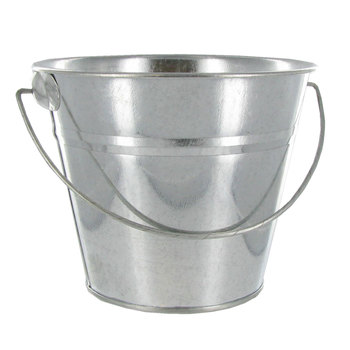 silver beer bucket